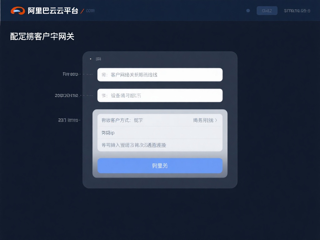 配置客户网关
客户网关指的是您本地的设备或服务端